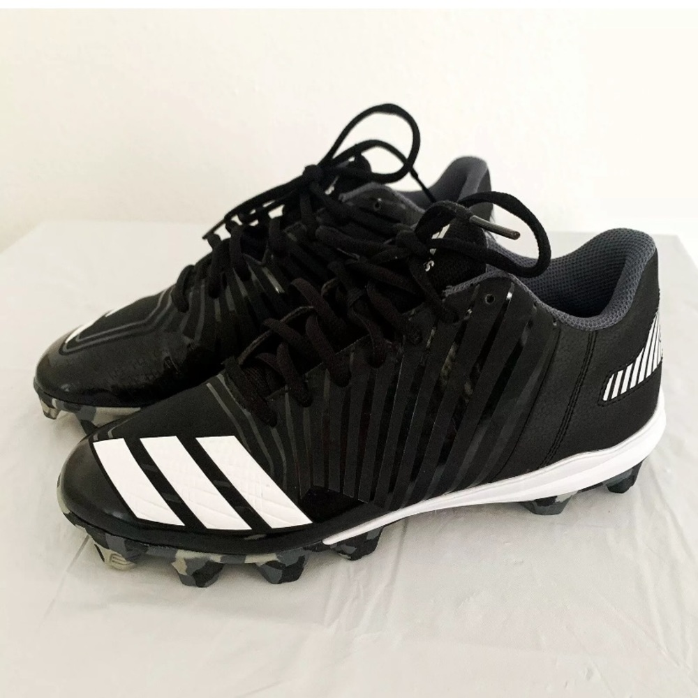 Adidas Cleats Men’s Black Camo Soles Shoes Size 7